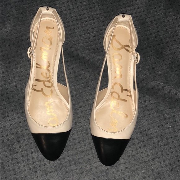sam edelman two tone pumps
